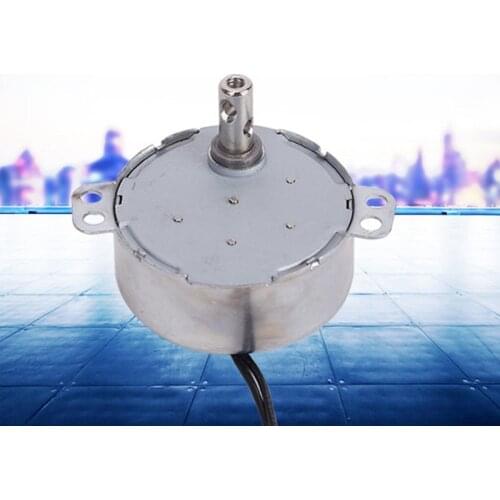 1pc AC CCW/CW Low Lpeed Synchronous Motor 220-240V 4W 0.8RPM 1.8RPM 2.5RPM 5RPM 10RPM 15RPM 30RPM Magnet Micro Gear Motor