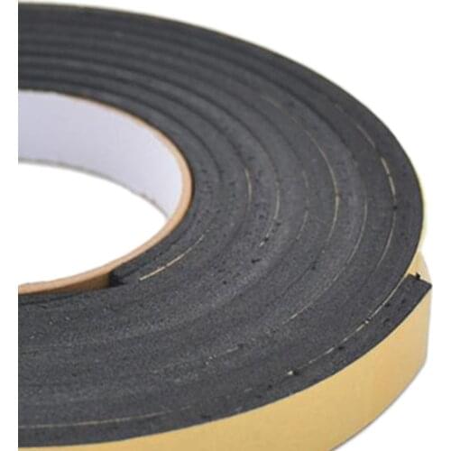 Universal Weather Sponge Rubber Seal Strip EPDM Tape Door Seal 15mmx5mm