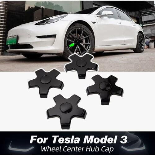 VXVB New For 2021 Tesla Model 3 Accessories Wheel Version Wheel Cap Kit Model3 Wheel Hub Cover Kit Model Three accessory 2020