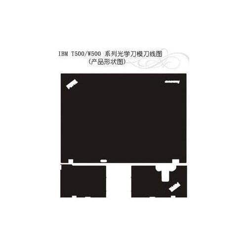 Special Laptop Leather Carbon fiber Vinyl Skin Stickers Cover guard For Lenovo Thinkpad T500 W500 15.4-inch