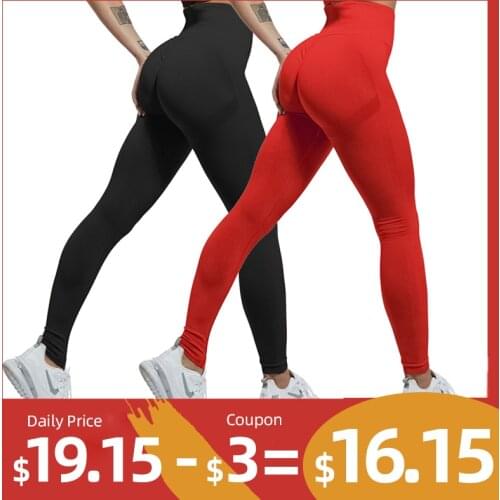 ATHVOTAR 2Pcs Leggings for Women High Waist Seamless Workout Leggings Push Up Fitness Sexy Running Butt Lift Women Booty Legging