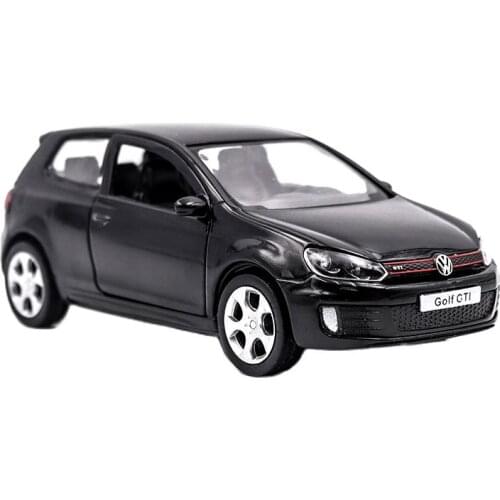 1/36 VW Volkswagen Golf GTI Metal Vehicle Diecast Pull Back Car Goods Model Toys for Adults Collection Office Home Decoration