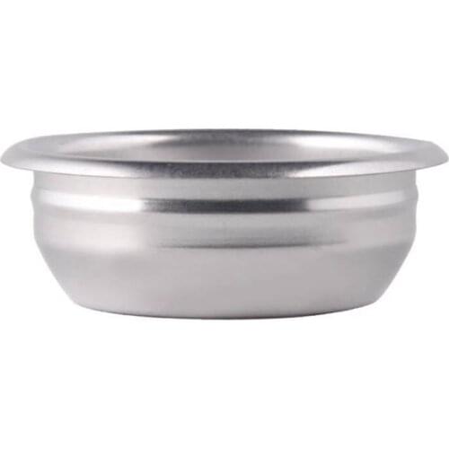 2 Cup Espresso Semi-Automatic Coffee Filter Stainless Steel Powder Brewing Bowl Bottomless Filter Coffee Cup Filter