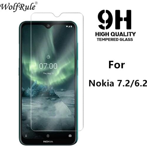 2PCS For Nokia 7.2 Glass Hardness Screen Protector Tempered Glass For Nokia 7.2 Glass For Nokia 6.2 2.3 7.2 5.3 Protective Glass