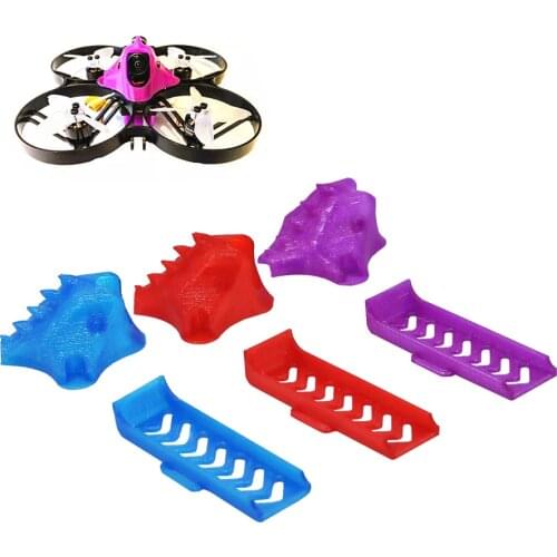 3D Printed TPU Whoop Frame Canopy Camera and Battery Support Fixing Mount for Beta85X Trashcan Mobula7 RC Drone