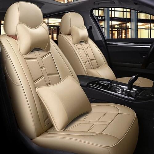 Custom cowhide 7 seats car seat cover for Toyota Sienna LE XLE Alphard Fortuner Wish Land Cruiser Verso Estima car accessories