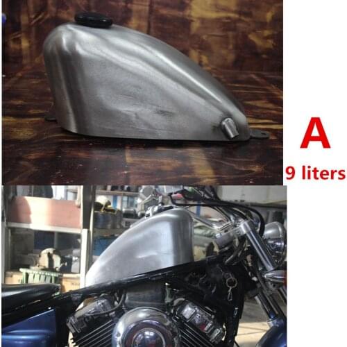 Motorcycle Modified Fuel Oil Tank Gas Retro Petrol Tank for Yamaha DS400 Drag star Dragstar 400 V-Star XVS400 A/B/C