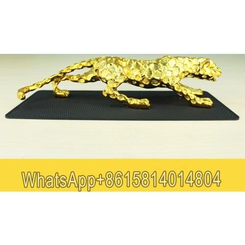 Home decoration crafts/Leopard living room TV cabinet decoration/car decoration/home opening gifts/animal hot-selling crafts