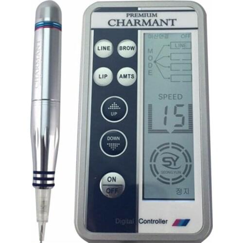 Rotary Tattoo Machine Permanent Makeup Machine Dermografo Digital Rotary Pen PMU Micropigmentacao Charmant Tattoo Machine