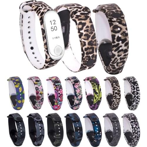 Colorful Replacement Strap Bracelet for Xiaomi Mi Band 3 4 Universal Silicone Wrist Strap Compatible with Mi Band 3 4