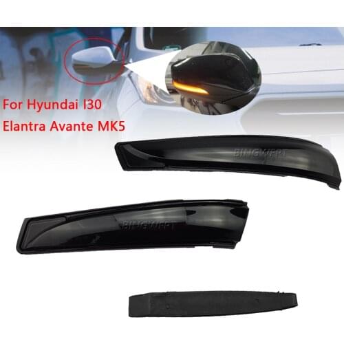 LED Turn Signal Light For Hyundai Elantra GT Avante MK5 MD UD Veloster i30 GD Dynamic Flasher Blinker 2011 2012 2013 2014 2015