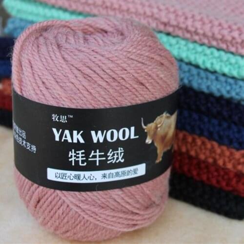 Thick Yak Cashmere wool Yarn For Knitting Crochet Sweater Scarf Merino Blended Wool Thread knitted High Quality Yarn 800g