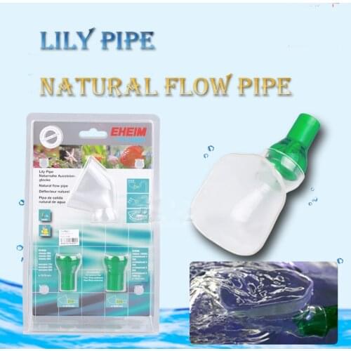 JFENGLI Lily pipe natural flow pipe Adjustable Angle 12/16mm 16/22mm EHEIM For Aquarium Fish tanks