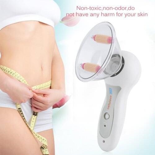 Body Vacuum Cans Anti-Cellulite Massage Roller Massager Slimmer Device Fat Burner Suntion Cup Therapy Treatment Tool US EU Plug