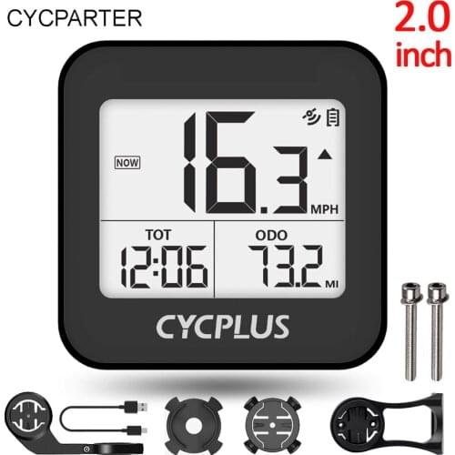 Mini GPS Bike Computer GPS Speedometer 2.0inch Wireless Bike Computer Cycling Odometer Speed Waterproof Road bicycle computer