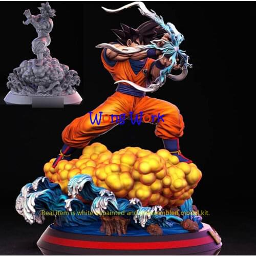 Wong Work Unpainted 24cmH 30cmH 3D Printing Unassembled Garage Kits GK Model Kit Figure Statue TTG-210518-71