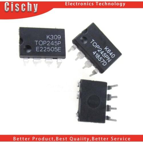 1PCS/lot TOP245PN TOP245 DIP-7 Power management chip