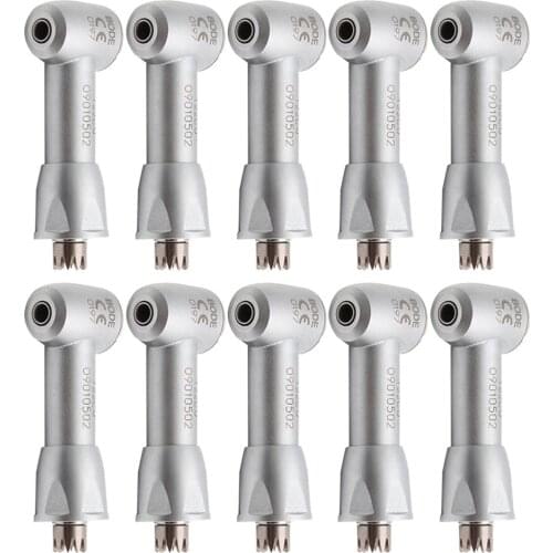 10pcs Dental Low Speed Handpiece E Type Contra Angle Head Push Rotor and Drive BODE 122CU