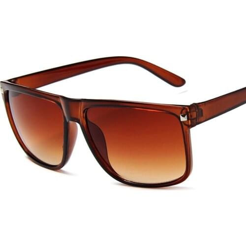 2021 Black Square Oversized Sunglasses Women Big Frame Colorful Sun Glasses Female Mirror Oculos Unisex Gradient Hip Hop Shades