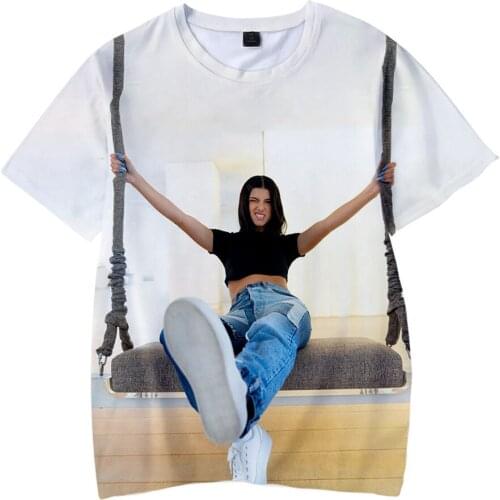 3D Print Charli Damelio T Shirt Creative The Hype House Short Sleeve T Shirt Men Women Addison Rae T-shirt Boy/girls Clothes