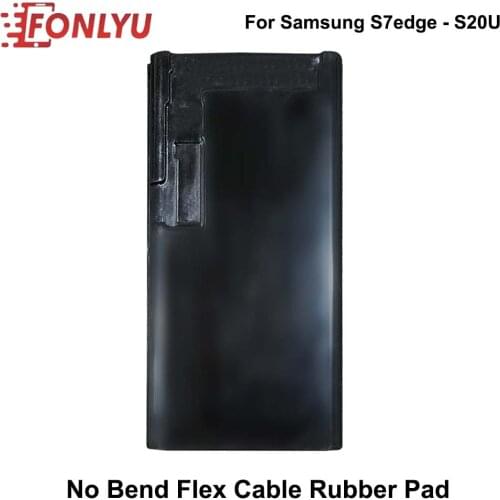 No Fold flex Cable LCD rubber for samsung S20 S10 S9+ S8 S7edge screen glass oca laminating mold use black rubber