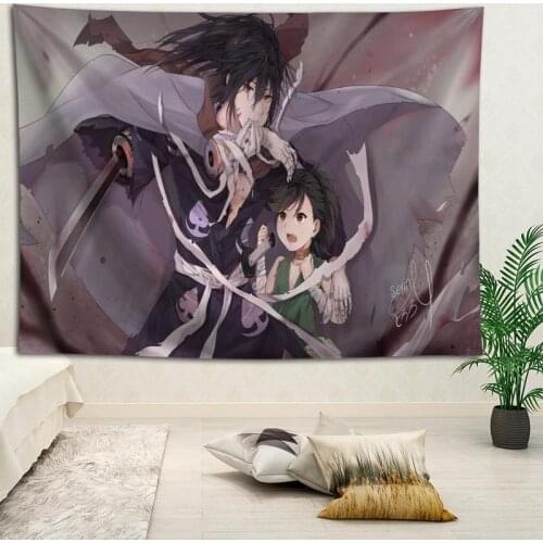 Hot Sale Custom Anime Dororo Printed Tapestry Background Decorative Tapestry Various Sizes Wall Hanging Decor
