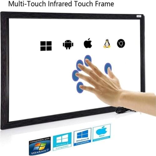 Indesign Infrared Touch Frame 16: 9 IR Touch Panel 10 Points Multi-Touch with USB Interface for LCD/LED TV Display
