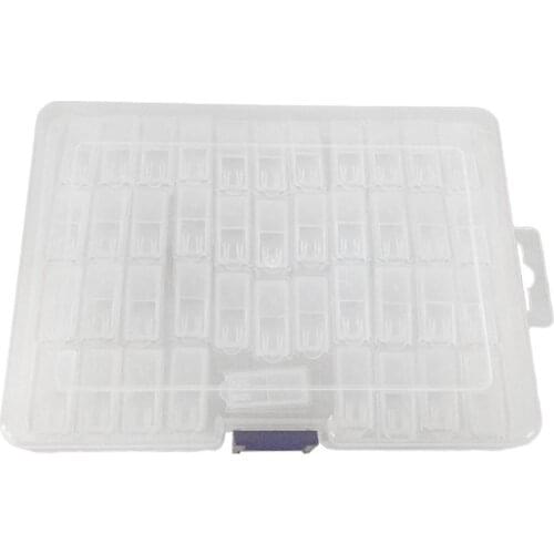 42-Cell Diamond Painting Tools Container Beads Storage Box DIY Button Organizer