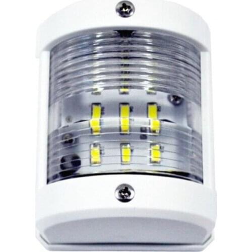 Boat 12V Navigation Lights White Stern Light Marine Safe Night Sailing Signal Lamp for Fishing Boat Yacht Pontoon