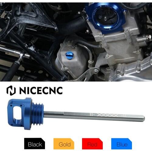 NICECNC ATV Oil Dipstick for YAMAHA Raptor 700 700R 660R YFM 700RW 700RSL 700RSE SE 660R YFZ450 YFZ 450 YFM700RW YFM700RSL