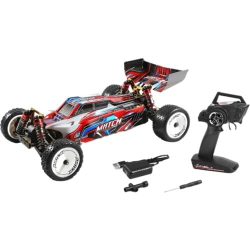Wltoys 104001 RTR 1/10 Racing RC Car Metal Chassis Vehicles Model 4WD 45km/h 7.4V 2200mAh Electric Toy