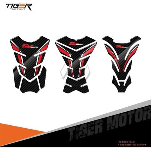 For Suzuki SV1000 SV 1000 Decals 3D Carbon-look Motorcycle Tank Pad Protector Sticker
