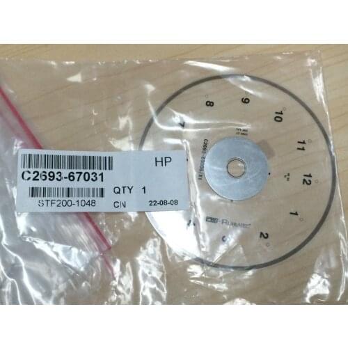 NEW c2693-67031 For DeskJet 1180C 1220C 1280C 9300 Linefeed Encoder Disk ink printer parts Free shipping POJAN