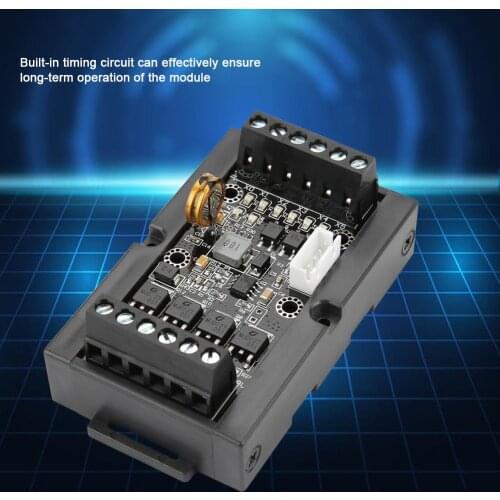 PLC Industrial Control Board FX1N-10MT Programmable Relay Delay Module with Shell