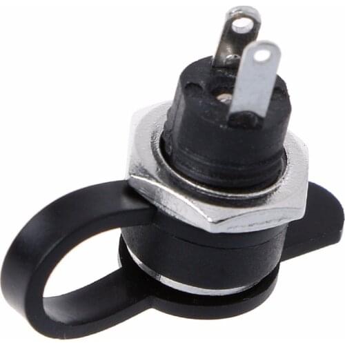 5.5mmx2.5mm Female DC Power Jack Plug Socket Waterproof Panel Mount Connector