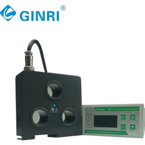 GINRI MDB-201F Voltage Current Phase Monitor Earth Fault Overload Control Motor Protection Relay