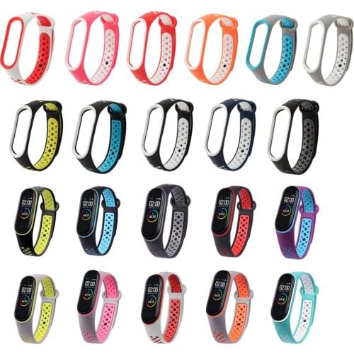 Colorful Strap Replacement for Mi Band Xiaomi 3 / 4 Bracelet Smartwatch