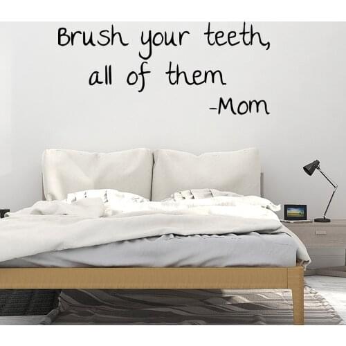 Funny phrases Wall Decal Living Room Removable Mural For Kids Rooms Diy Home Decoration Sticker Mural