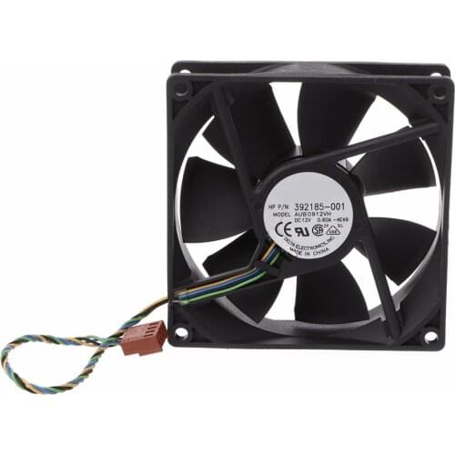 90*90*25mm 9025 DC 12V 0.6A 4-Pin PWM Computer Cooling Fan For Delta AUB0912VH / Temperature Control