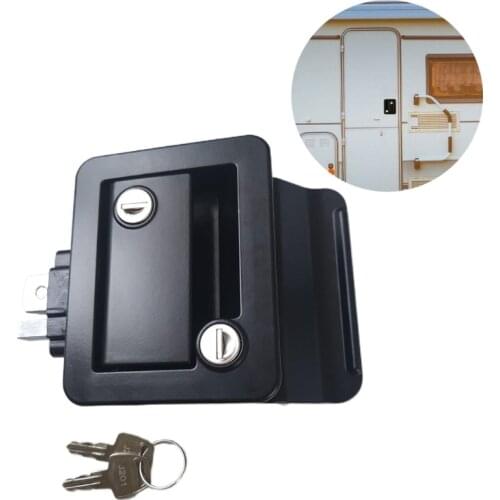 High Hardness RV Entry Door Lock Anti-scratch Latch Locks for Trailer Motorhome RV Door Lock Replacement