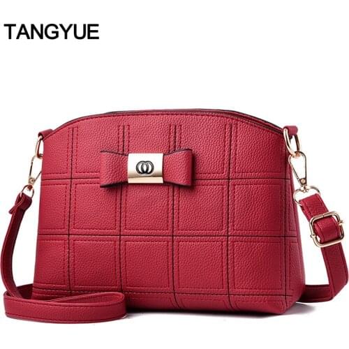 Handbag Womens Shoulder Bag PU Leather Crossbody Bags for Women 2019 Luxury Female Hand Bags Ladies Handbag sac a main Femme