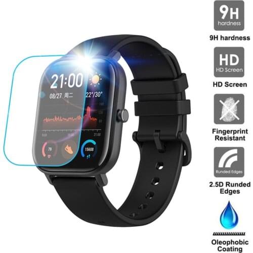1/3PCS Clear Film Tempered Glass Screen Protector for Huami AMAZFIT GTS Smart Watch Protective accessories Protectors Cover #829
