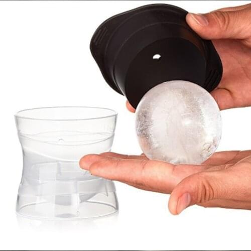 1PC Silicone Ice Cube Tray Mold DIY Round Shape Ice Ball Mould Ice Cream Maker for Cocktails Whiskey Kitchen Bar Accessories