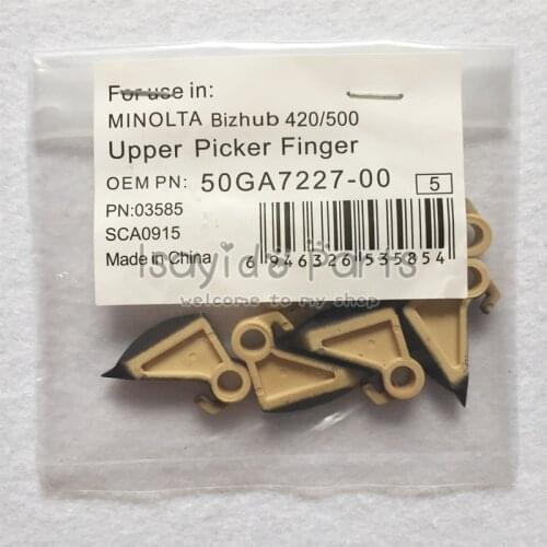 10SET 50GA722711 50GA722700 Upper Fuser Picker Fingers for Konica Minolta Bizhub 360 420 500 361 421 501 BH360 BH420 BH500 BH361