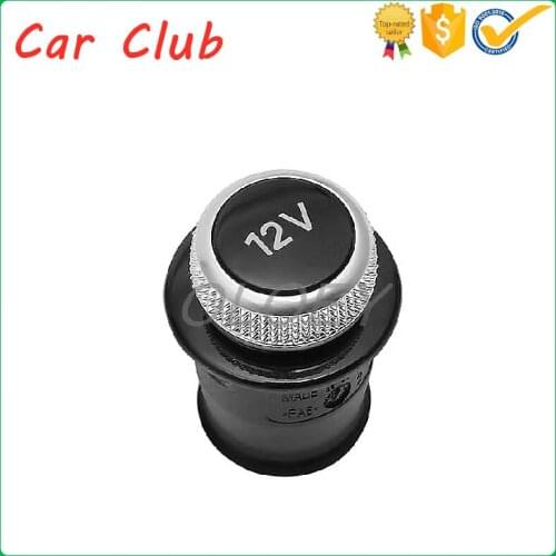4H0919311/4L0919311 12V Cigarette Lighter Cover Chrome Plated Cigarette Lighter Plug for Audi A3 A4 A5 A6L Q3 Q5 for RS7