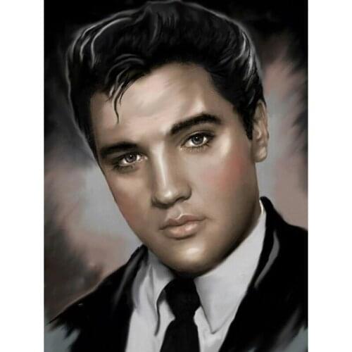 5D DIY Full Square drill Diamond Painting Cross Stitch Elvis Presley Diamond Rhinestone Embroidery Mosaic home decor