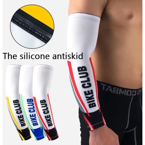 Basketball Cycling Sleeve For Men Arm Warmers Goth Bicycle Hoses Running Protection Volleyball Sunscreen Bands Cuffs