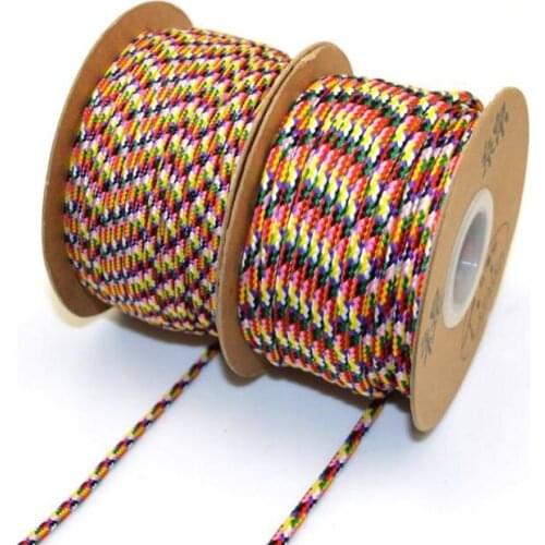 Beads Beading Line Color 2mm String Cord Rope NF-D Line Tibet Tibetan Buddhist Mikky Amulet Pendant Jewelry Making DIY Crafts