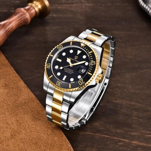 2020 New PAGANI DESIGN 100M Waterproof Mens Mechanical Watches Luxury Business Automatic Wristwatch Men NH35A Relogio Masculino