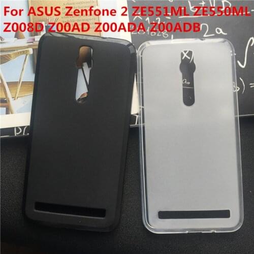 Case For ASUS Zenfone 2 ZE551ML ZE550ML Z008D Z00AD Z00ADA Z00ADB Cover Fundas Para Soft Silicone Phone Cases Protect